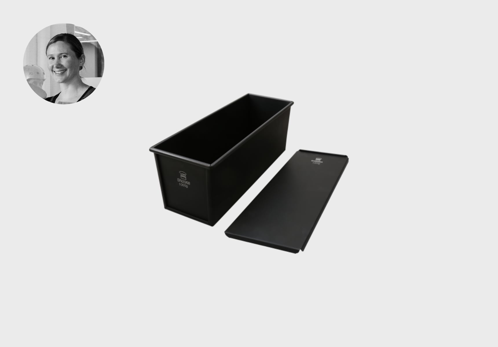 San Neng 1200g single bread tin